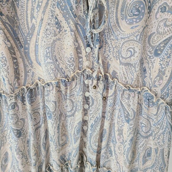 DRESS FORUM Paisley Tiered Maxi Dress - Picture 6 of 8